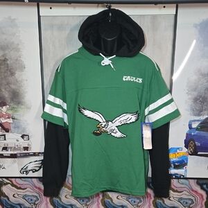S Philadelphia Eagles Vintage-Style Game Day Hoodie